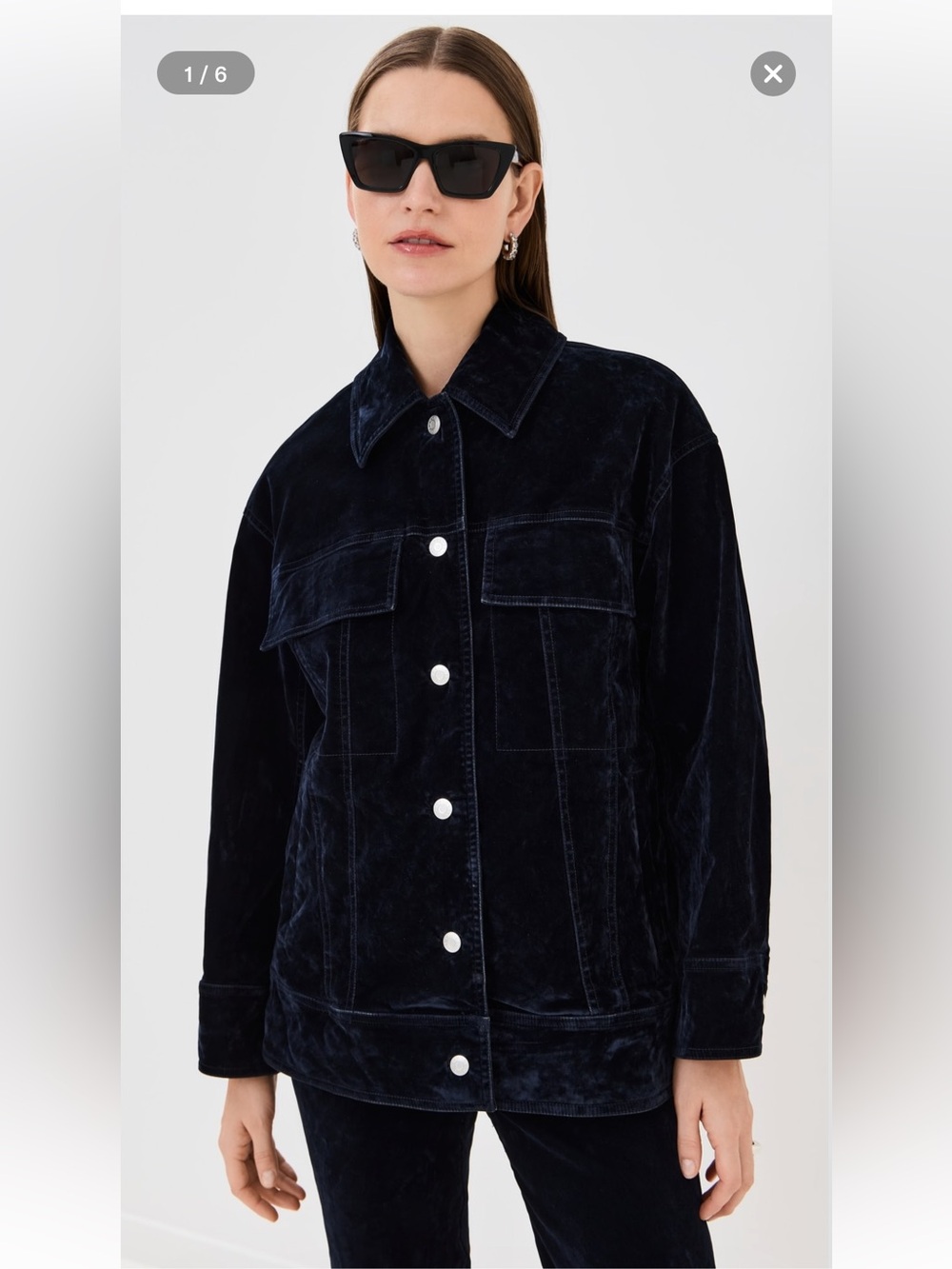 A.L.C. Dean Velvet Jacket